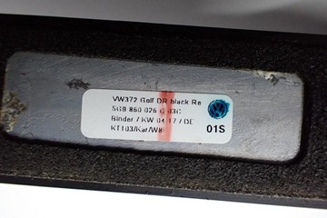 STŘEŠNÍ NOSIČ STŘEŠNÍ KOMPLET 5G9860026C 5G9860025C KOMBI VW GOLF VII 7 17R