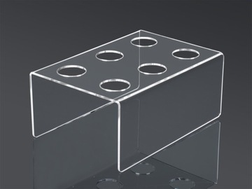 ПОДСТАВКА, ПОДДЕРЖКА, ПОДСТАВКА НА 6 ВАФЕЛЬ ИЗ ПЛЕКСИ-МОРОЖЕНОГО