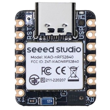 Seeed Xiao BLE nRF52840 Sense - TensorFlow Lite, IMU, Mikrofon, Bluetooth 5