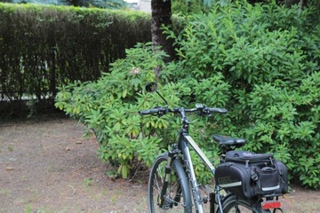 Зеркало для велосипеда AJS Mini, короткое 17 см, ПОЛЬСКОЕ