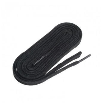 Sznurówki do rolek Powerslide WAXED PRO LACES woskowane czarne - 180cm