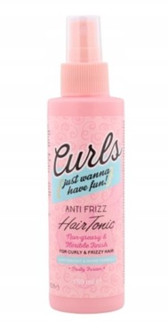 CURLS ANTI FRIZZ TONIK WYGŁADZAJĄCY DO WŁOSÓW KRĘCONYCH PUSZĄCYCH SIĘ CGM