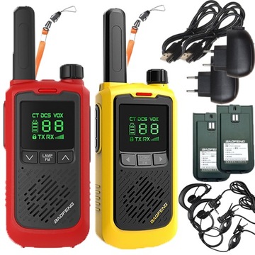 KRÓTKOFALÓWKI WALKIE TALKIE Baofeng T17 Łoki Toki