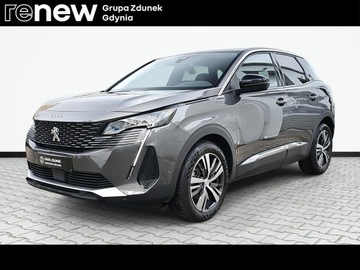 Peugeot 3008 II Crossover Facelifting  1.2 PureTech 130KM 2022 Peugeot 3008 Allure S&amp;S EAT8, Polski salon