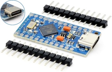 Модуль PRO Micro ATmega32U4, совместимый с Arduino Leonardo USB-C