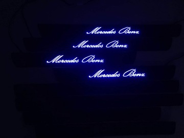 VRSTVA  NA PRAHY LED MERCEDES TŘÍDA S W222 BLACK