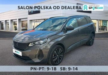 Peugeot 5008 II Crossover Facelifting 1.5 BlueHDi 130KM 2024 Peugeot 5008 1.5 BlueHDi GT SS EAT8 SalonPL FVat Od Reki Bogata Opcja 1.5