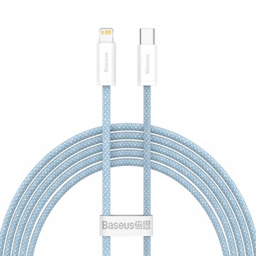 Kabel USB-C Lightning Baseus Dynamic 20W 2m niebie