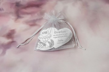 Магнит для общения Спасибо гостям, гравировка МКС-4