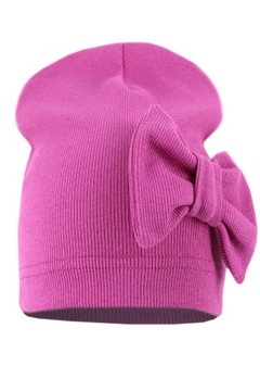 ДЕТСКАЯ ВЕСЕННЯЯ ОДНОСЛОЙНАЯ ШАПКА С БАНТОМ