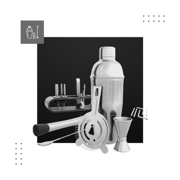 Барменский набор для напитков SHAKER Mark Adler Shake 5.0