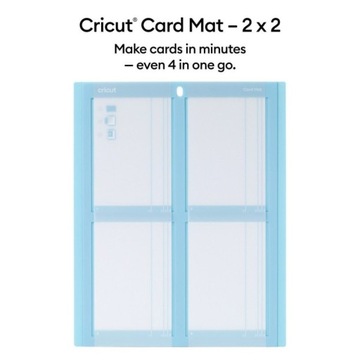 Коврик для карт Cricut 2x2, 13x16,25 дюйма ОПИСАНИЕ!