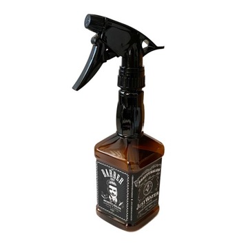 SPRYSKIWACZ ROZPYLACZ FRYZJERSKI DO WODY ATOMIZER BUTELKA WHISKEY BARBER