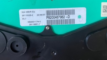 PŘÍSTROJOVÁ DESKA BUDÍKY RENAULT MASCOTT 04-10R 8200467964