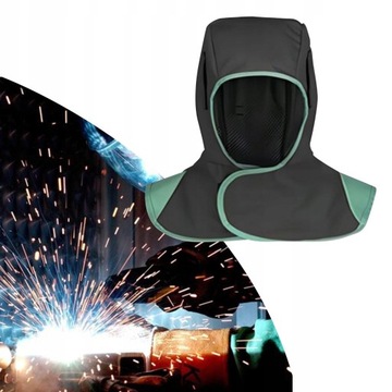 Дышащий сварочный капюшон черный