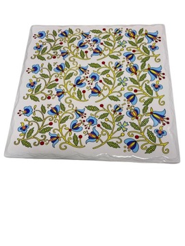 Ceramiczna podstawka pod garnek wzór kaszubski