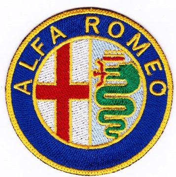 Нашивка VAR ALFA ROMEO 25 см тюнинг НОВИНКА