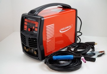 Инверторный высокочастотный сварочный аппарат TIG 210 AC DC Puls Weldman