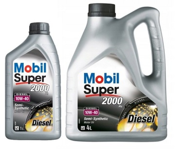 Olej Mobil Super 2000 10W40 10w-40 DIESEL 5L