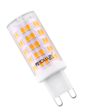 SOLLUX Żarówka LED G9 3000K CIEPŁA 4,5W 450lm 230V