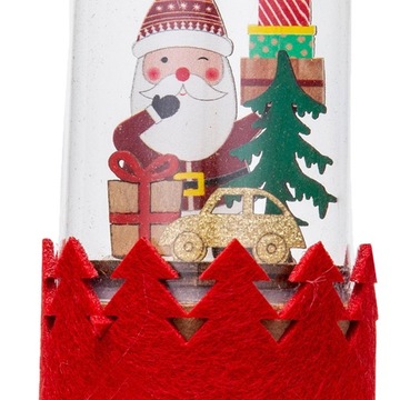 Новогодняя лампа Ночник Украшение комнаты Санты