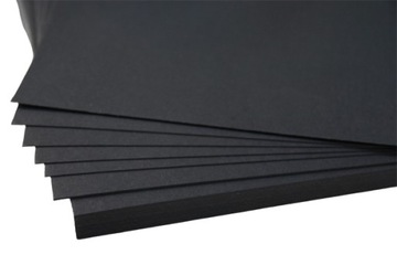 Papier Czarny 400g A4 brystol techniczny 10ark