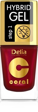 DELIA HYBRID ГЕЛЬ-лак шаг1 11 мл, 25 БЕЛЫЙ