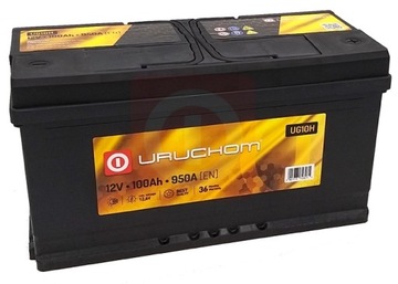 Akumulator Wzmocniony URUCHOM GOLD 100Ah 950A