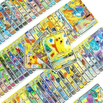 НАБОР КОЛЛЕКЦИОННЫХ КАРТ POKEMON GX 100 шт.