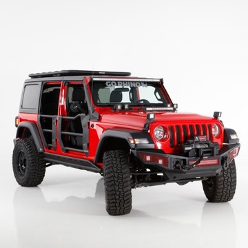 Боковые пороги GO RHINO Jeep Wrangler JL 4XE