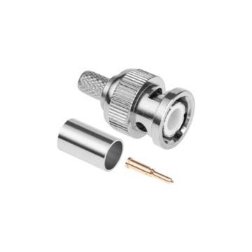 Wtyczka BNC RG59 zaciskowa