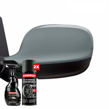 Zestaw na lusterka Space Grey SUPERWRAP