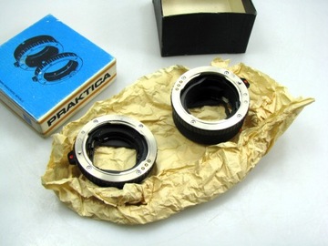 PRAKTICA BX20 - pierścienie makro elektric