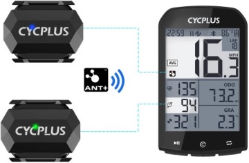 Датчик скорости или частоты вращения педалей для велосипеда Cycplus C3 Bluetooth ANT+