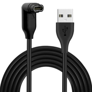 Ładowarka Przewód Kabel Kątowy USB Garmin Fenix 5