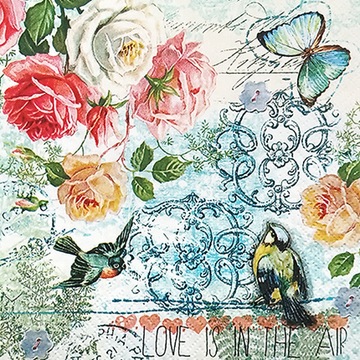 Papierowa SERWETKA Decoupage Natura Vintage -1szt
