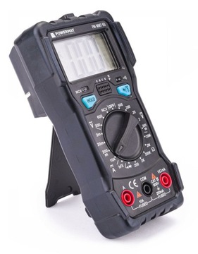 Multimetr cyfrowy elektryczny LCD latarka LED miernik prądu 600V buzzer