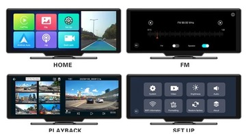 Горячий продавец 4K 10-дюймовый портативный монитор камеры ADAS Carplay