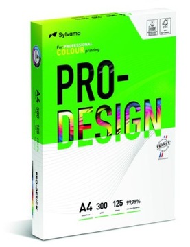 Papier ksero A4/125 300G PRO-DESIGN A++ 1 Ryza