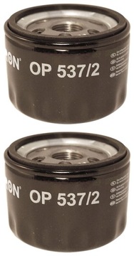 2× FILTRON OP 537/2 FILTR OLEJE
