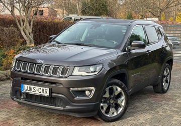 Jeep Compass II SUV 1.4 MultiAir 140KM 2018 Jeep Compass 1,4 T 140KM Key-less ACC FULL LED Skora Bezwypadkowy Serwis, zdjęcie 36