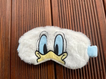 OPASKA NA OCZY MASKA DO SPANIA SNU RELAKSU KACZOR DONALD KACZKA PLUSZOWA