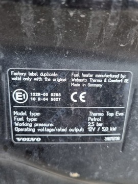 KAPOTA KRYT MOTORU VOLVO S60 V60 2018-