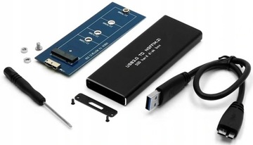 ADAPTER DYSKU SSD M2 NGFF OBUDOWA USB SATA