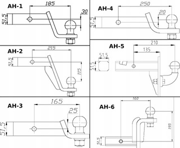 Американский адаптер USA AH-3 для Ford Edge Auto Hak