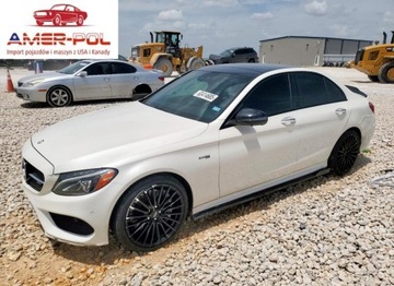 Mercedes Klasa C W205 2017 Mercedes-Benz Klasa C 43 4Matic AMG 2017 3.0l 3.0 Benzyna 362KM