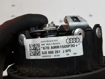 AUDI TT 8J 06-14R ULOŽENÍ AIRBAG ŘIDIČE