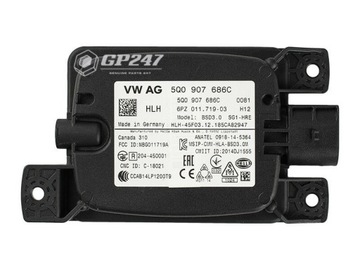 Nowy Radar VW 5Q0907686C 5Q0907686B 5Q0907686A
