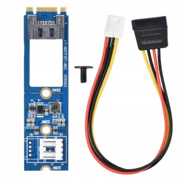КАРТА АДАПТЕРА M2 НА SATA M.2 NGFF SATA НА 7-КОНТАКТНЫЙ