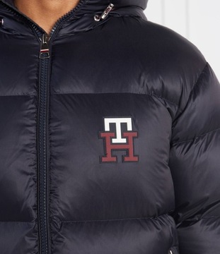 TOMMY HILFIGER puchowa kurtka | granatowa